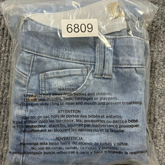 Democracy Ab Technology Womens Bootcut Jeans Size 2 Blue Denim Casual Mid Rise - Picture 9 of 9